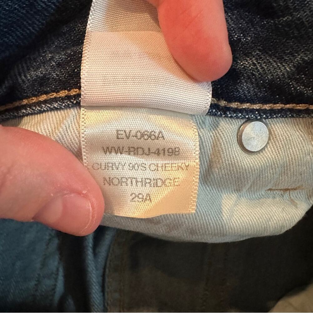 Everlane Curvy 90s Cheeky High Rise Straight Leg Ankle Jeans in Northridge NEW - Picture 10 of 13